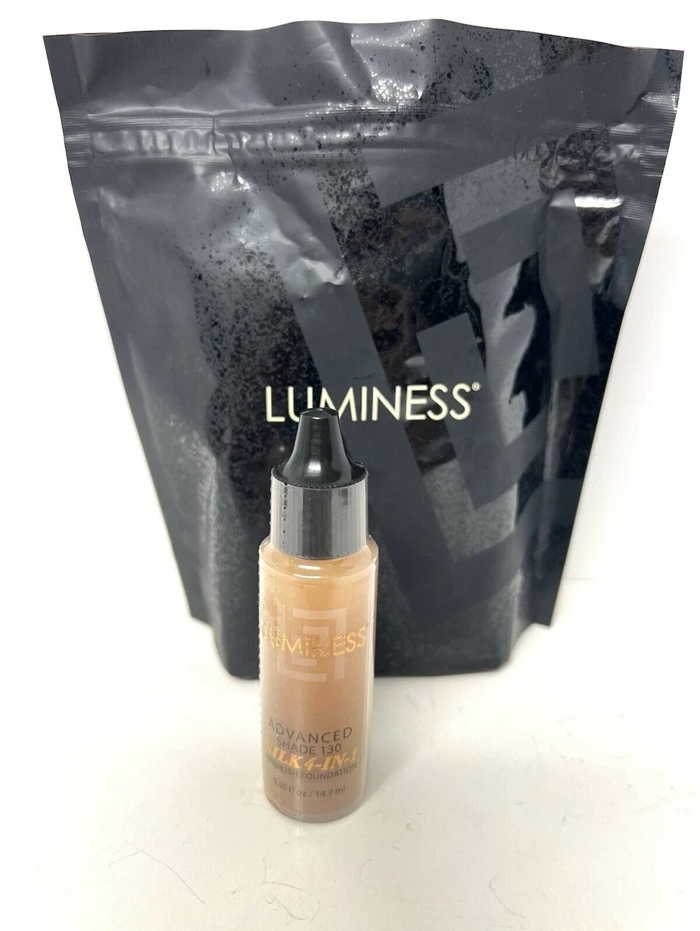 Luminess Advanced Shade 130 Silk 4-in-1 Airbrush Foundation 0.50 fl oz SEALED